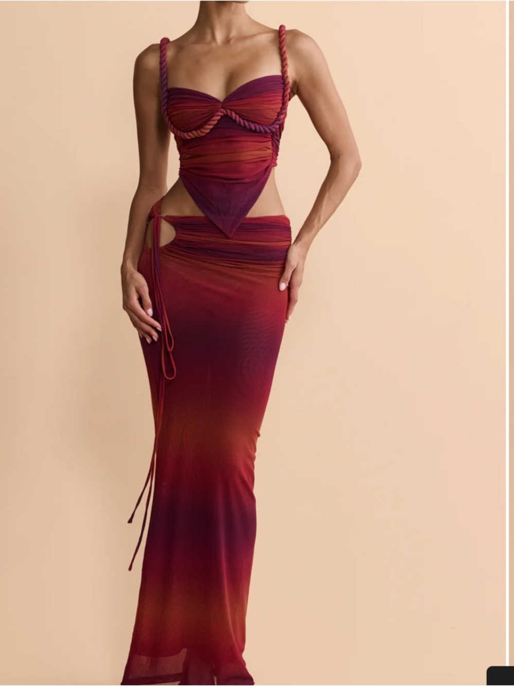 Melani the Label Ombré two piece set